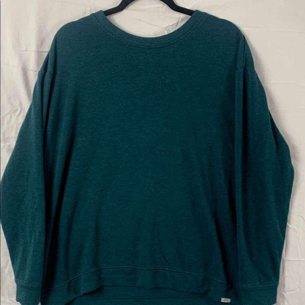 ORVIS | XL Mens CREWNECK SWEATER | TEAL GREEN CLASSIC SIGNATURE COLLECTION